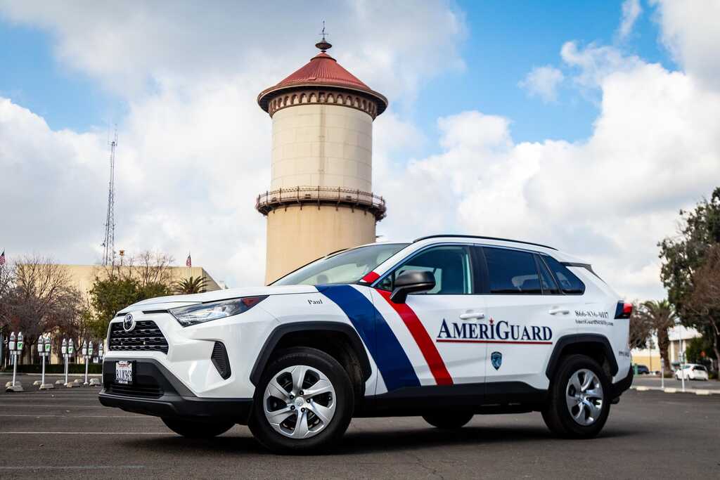 AmeriGuard Security Systems Fresno CA Branded Vehicle 1